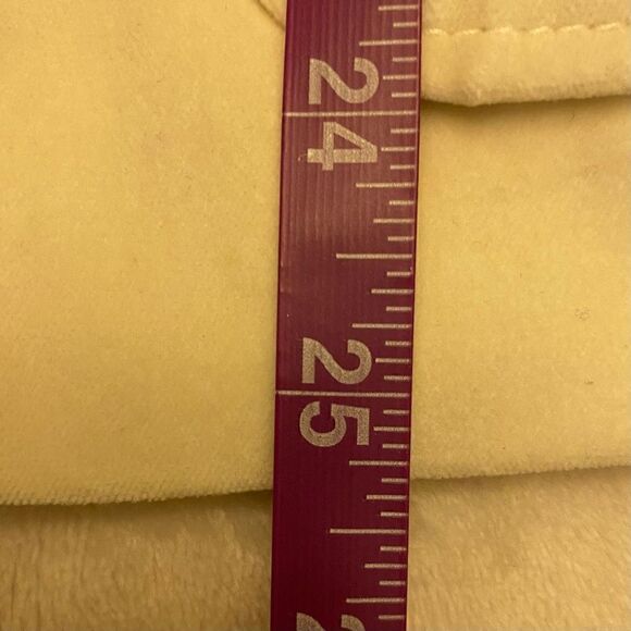 Gap Cream Y2K Velvet Long Sleeve Blazer Size 20‎ - Picture 13 of 13